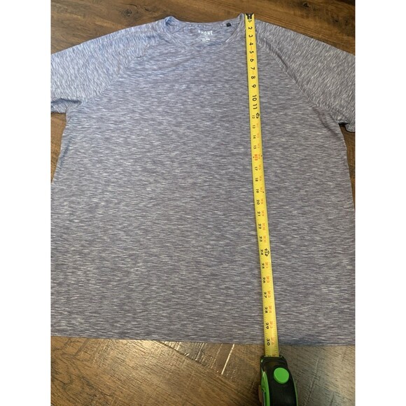 Rhone Active T Shirt Mens Size XXL Red Grey Heather Blend - Picture 4 of 5